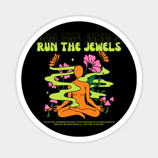 Run The Jewels // Yoga Magnet